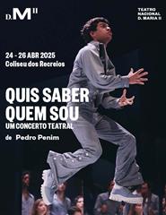 QUIS SABER QUEM SOU | UM CONCERTO TEATRAL