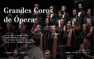 GRANDES COROS DE ÓPERA | TEATRO NACIONAL DE SÃO CARLOS